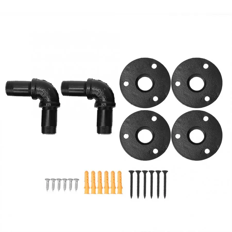 Кронштейн настенный из нержавеющей стали в стиле ретро 2 шт.|Кронштейны| |