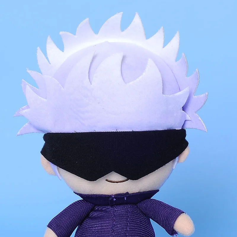 

Anime Jujutsu Kaisen Cosplay Dolls 15cm Pendant Gojo Satoru Costume Cute Soft Plush Doll Toys