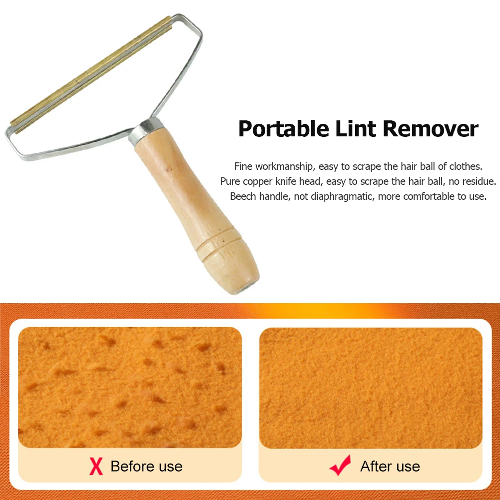 

Mini Portable Hand Lint Remover Clothes Fuzz Fabric Shaver Brush Fluff Removing Roller For Carpet Woolen Coat Fur Remove
