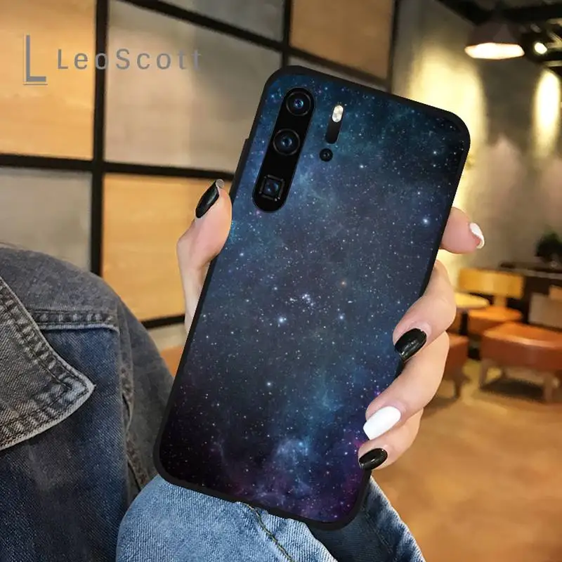 

Art design aesthetics gradient starry sky Phone Cases For Huawei honor Mate P 9 10 20 30 40 Pro 10i 7 8 a x Lite nova 5t
