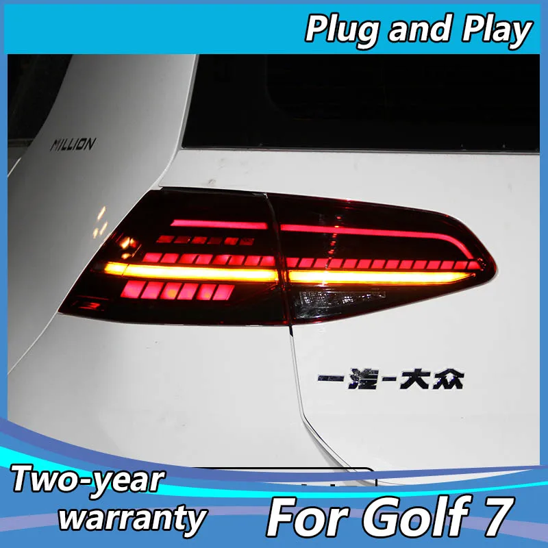 

Car Styling Tail Lamp for golf mk7 Tail Lights 2013-2016 For golf 7 LED Rear Light Tail Lamp Dynamic turn signal taillight
