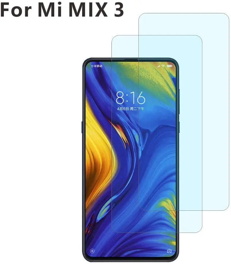 Защитное стекло 9H 2.5D для Xiaomi mi mix 3 закаленное mix3 Защитная пленка 5G|Защитные стёкла