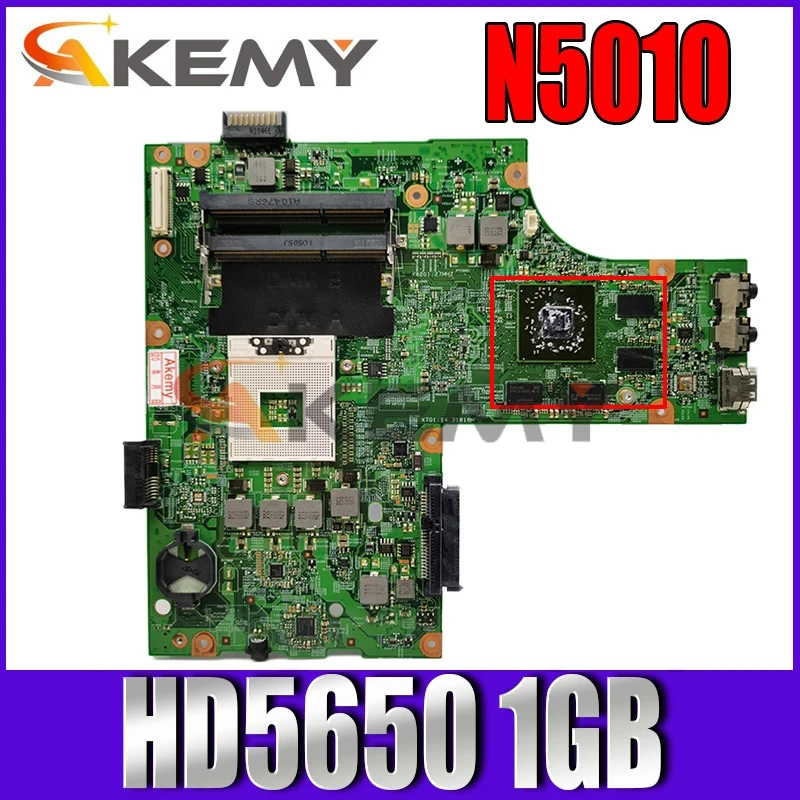 Akemy CN 052F31 52F31 материнская плата для ноутбука Dell Inspiron 15R N5010 основная 48.4HH01.011 HM57 HD5650
