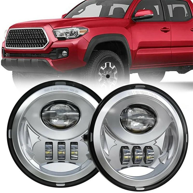 

2 шт. светодиодный светодиодные противотуманные фары на передний бампер для Toyota Tacoma 05-11/ Solara 04-06/ Sequoia 08-15/ -Tundra 07-13