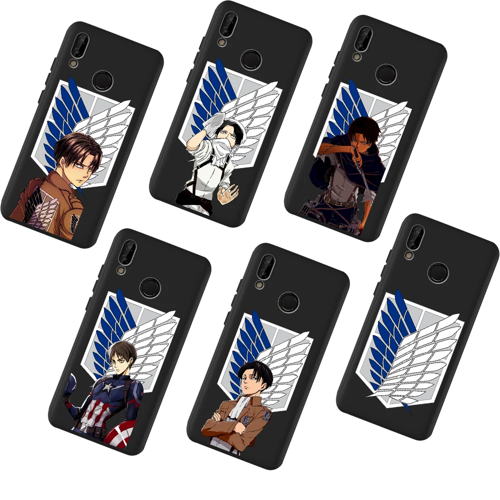 

Hot Anime Japanese Attack on Titan for Huawei P40 P30 P20 P10 P8 Lite 2017 Mate 30 20 10 Lite Pro Phone Case Coque Funda Cover
