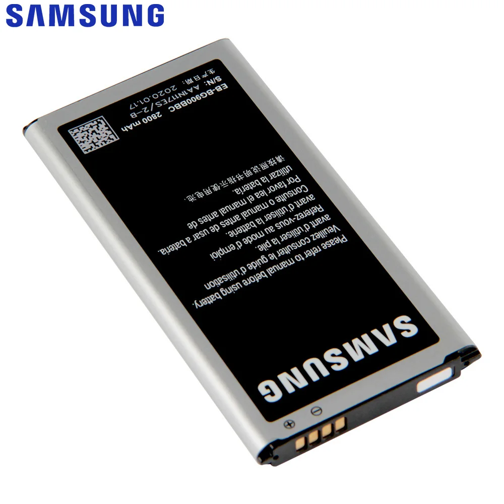 Оригинальная Аккумуляторная батарея для SAMSUNG GALAXY S5 9006V 9006W 9008W G900F G900S функция NFC|6v