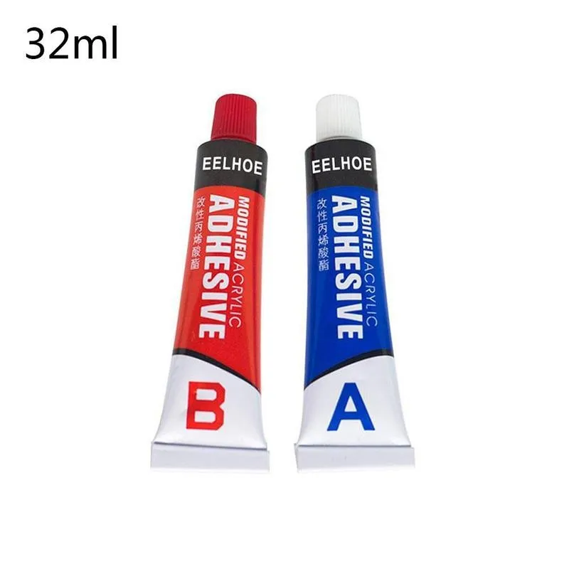 

32ml Strong AB Caster Glue Casting Adhesive Industrial Repair Crackle Agent Glue 1set AB Glue