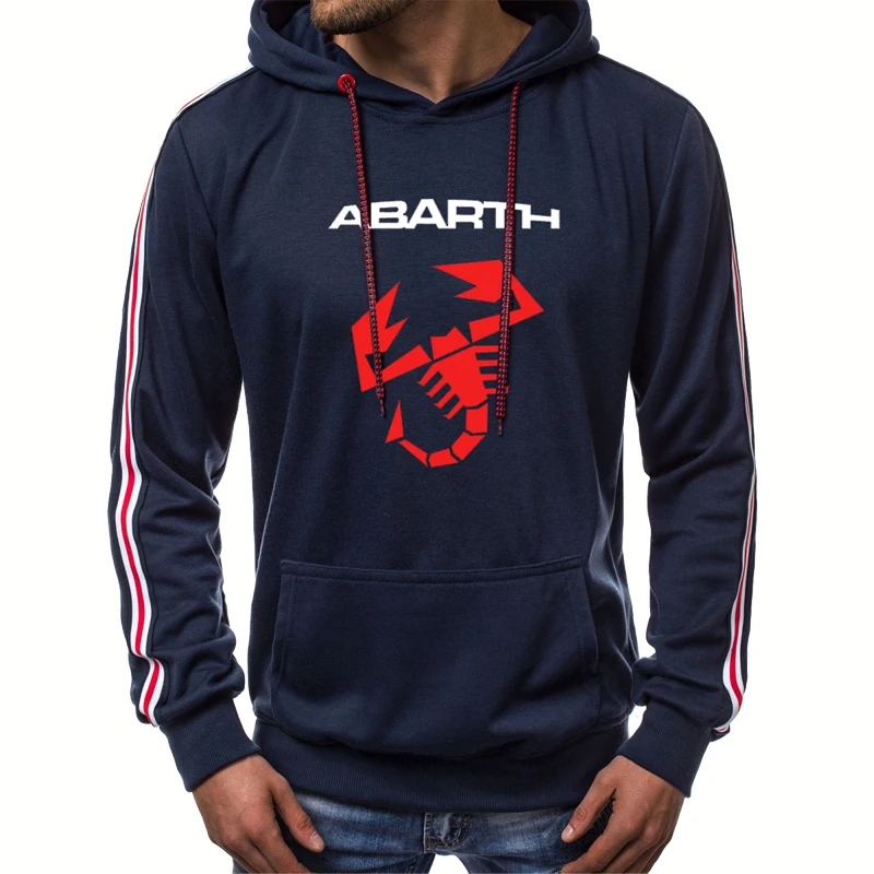 Модная Повседневная Толстовка Abarth С Логотипом Автомобиля мужская на весну и