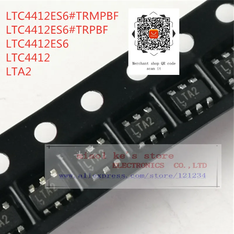 

[5pcs]100%New original: LTC4412ES6#TRMPBF LTC4412ES6#TRPBF LTC4412ES6 LTC4412 LTA2 - IC OR CTRLR SRC SELECT TSOT23-6