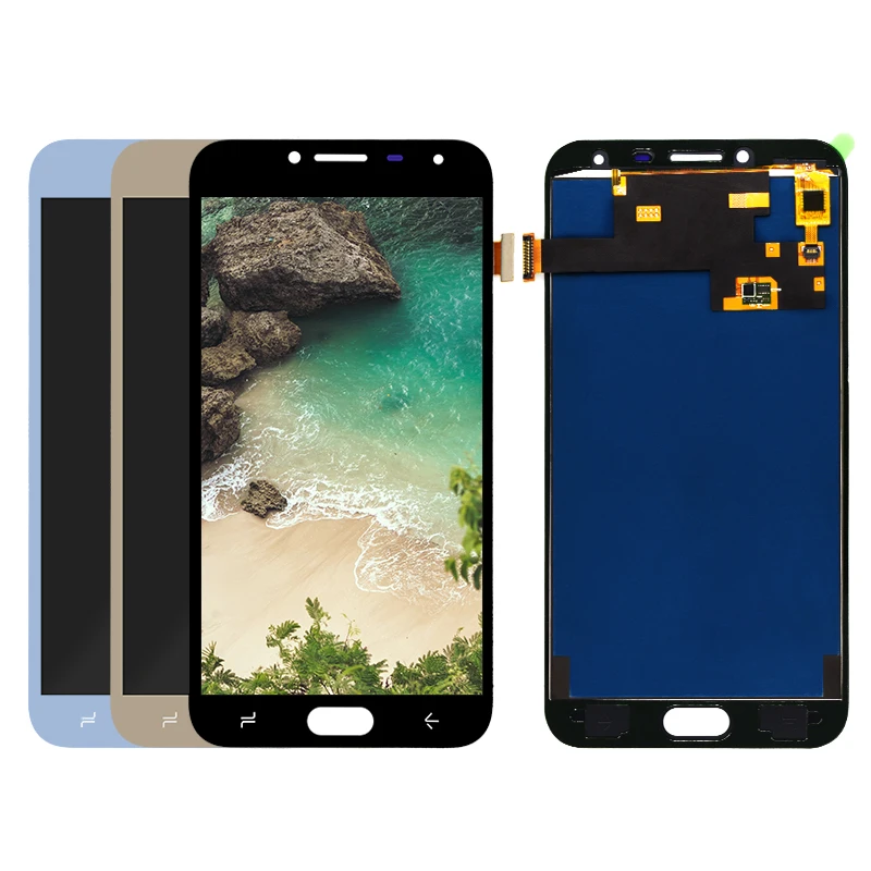 Для samsung Galaxy J4 J400 SM J400F J400H J400G/DS ЖК дисплей и кодирующий преобразователь сенсорного