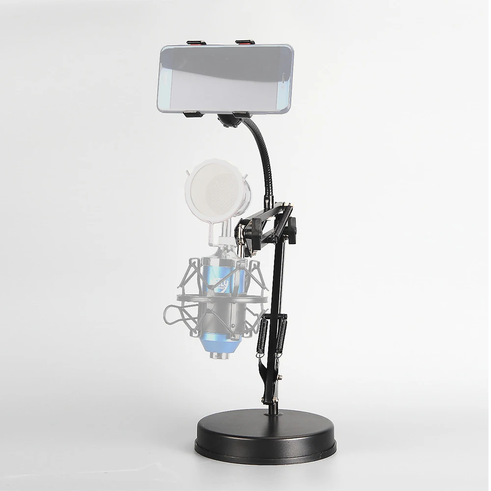

FELYBY Disc Cantilever Bracket Multi-function Desktop Bracket for Live Microphone Handset Bracket