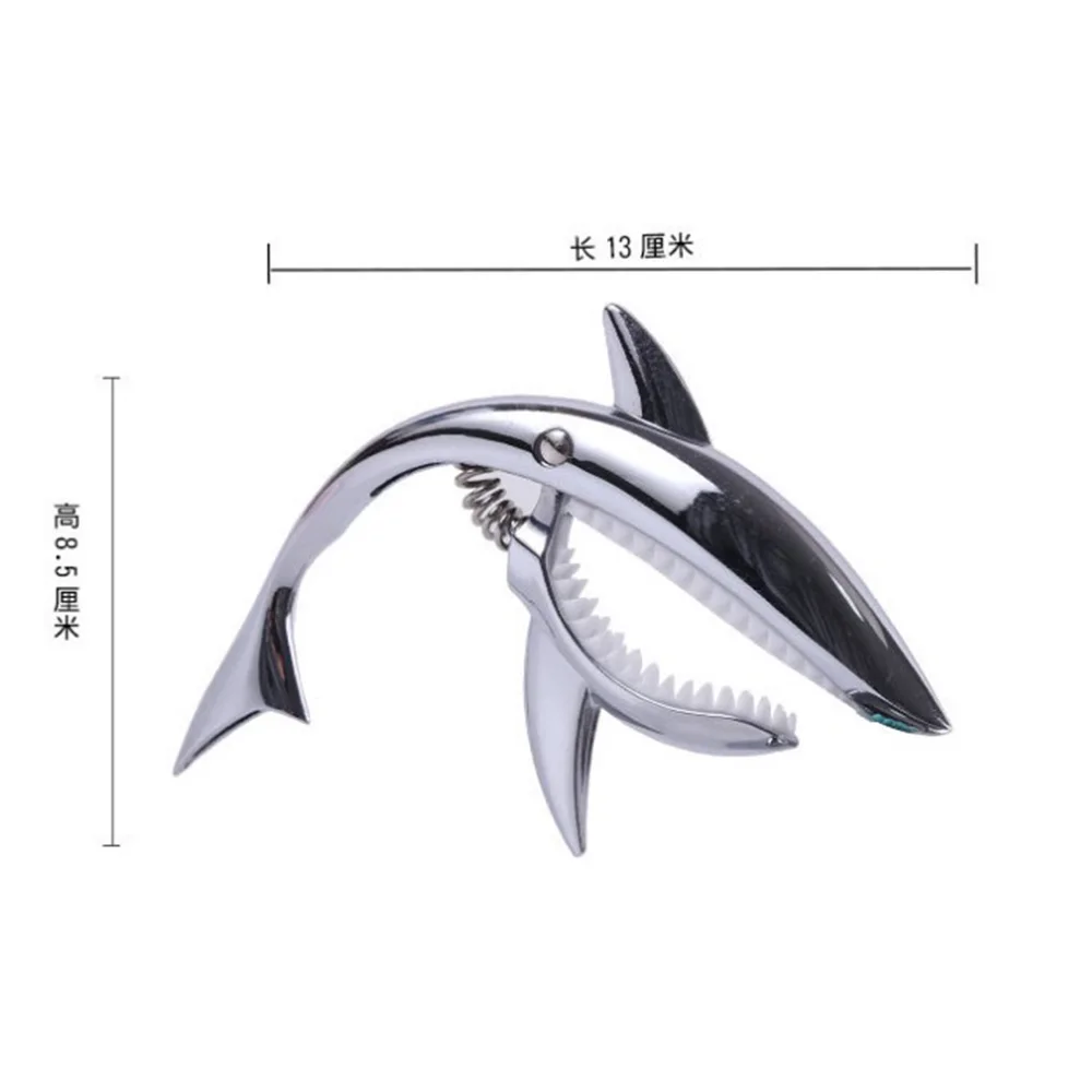 Гитарный Капо тюнер цинковый сплав Акула Акустическая классическая