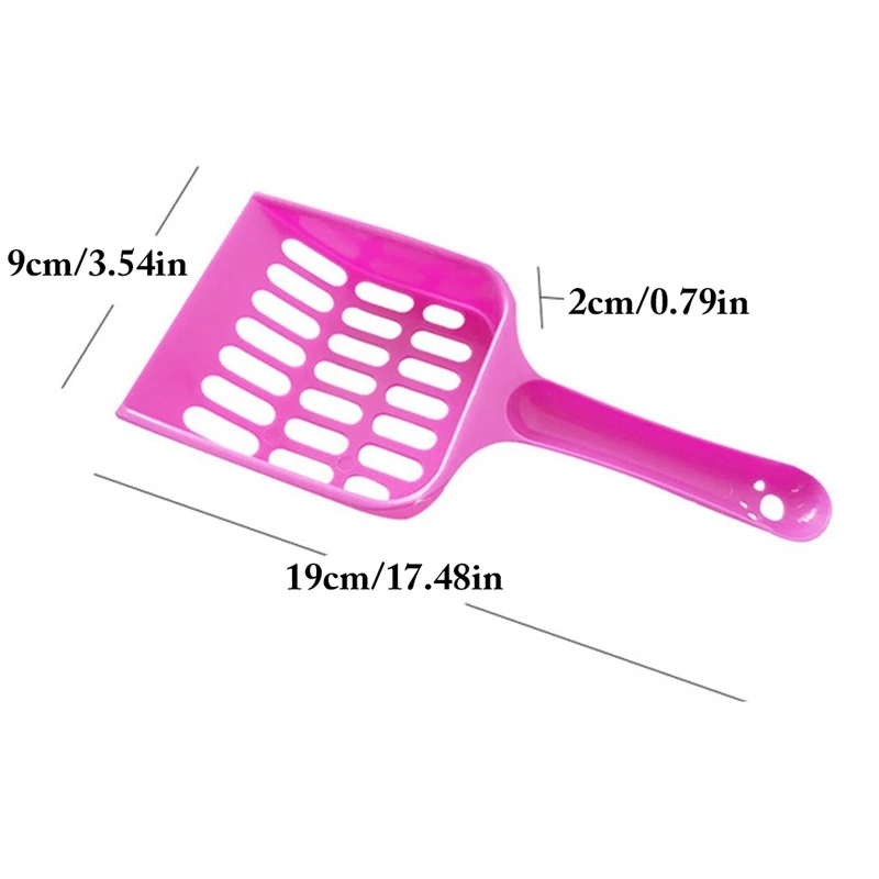 

2pcs Cat Litter Scoop Pooper Scoopers Pets Litter Sand Shovel Pet Shit Artifact Dogs Shovel Pet Cleanning Tool