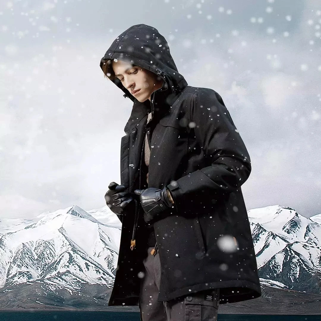 

Xiaomi Youpin DMN Aerogel Anti-cold Down Coat For -196 Severe Cold Liquid Nitrogen Spray Thermostat Men Winter Aerogel Cold Suit