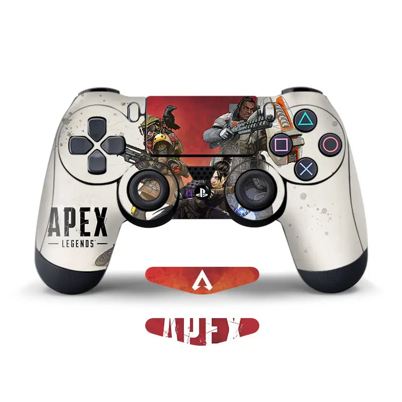 01 Данные лягушки наклейки на геймпады для ApexLegends джойстик скины для sony Playstation 4 контроллер для PS4 Slim Pro наклейки аксессуары - Цвет: 01
