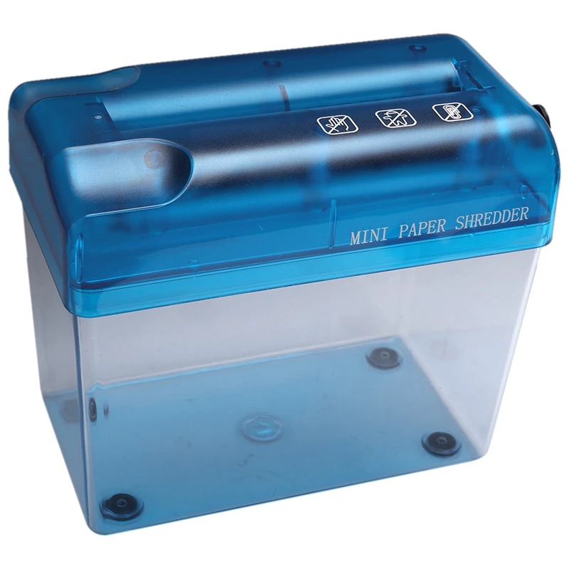 

A6 Mini Manual Shredder Desktop Hand Crank Shredder