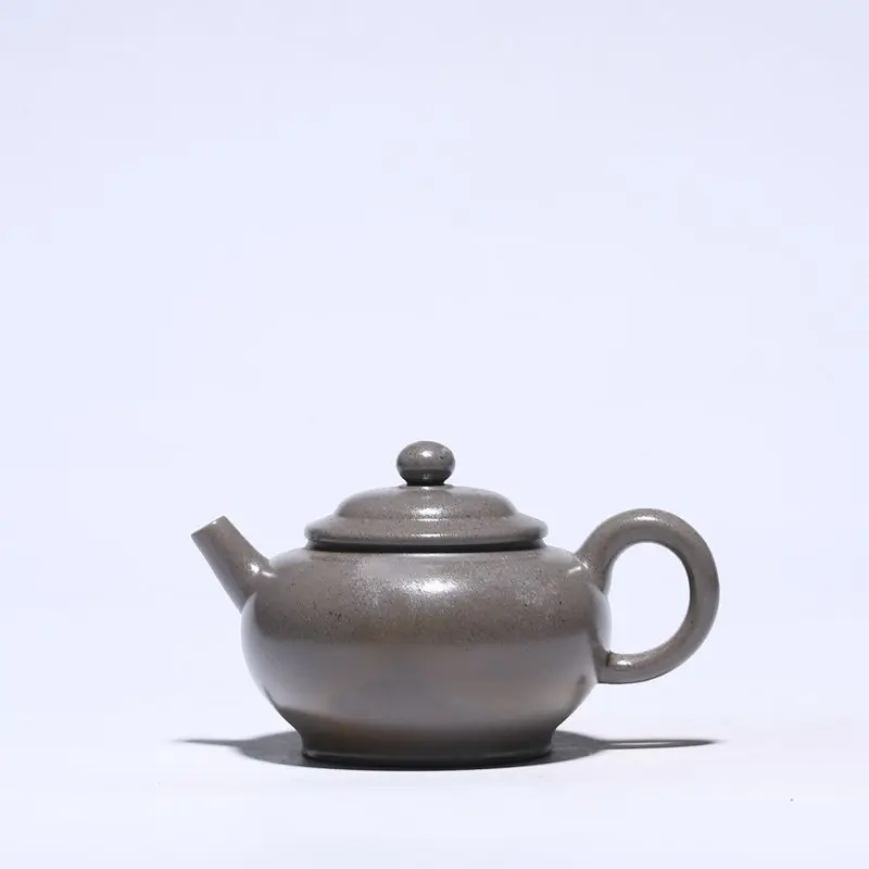 

Zhimingjia handmade purple clay teapot Yixing teapot Chaishao bamboo hat Teapot Tea Set