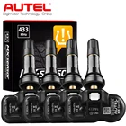 Autel оригинальный MX датчик s TPMS 433 МГц MX-Sensor универсальный программируемый зажим в TPMS датчик давления в шинах Инструмент резиновая головка