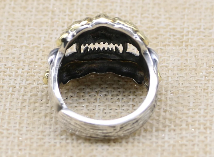 925 STERLING SILVER Pi Xiu beast men men's rings Ring jewelry A3341 | Украшения и аксессуары