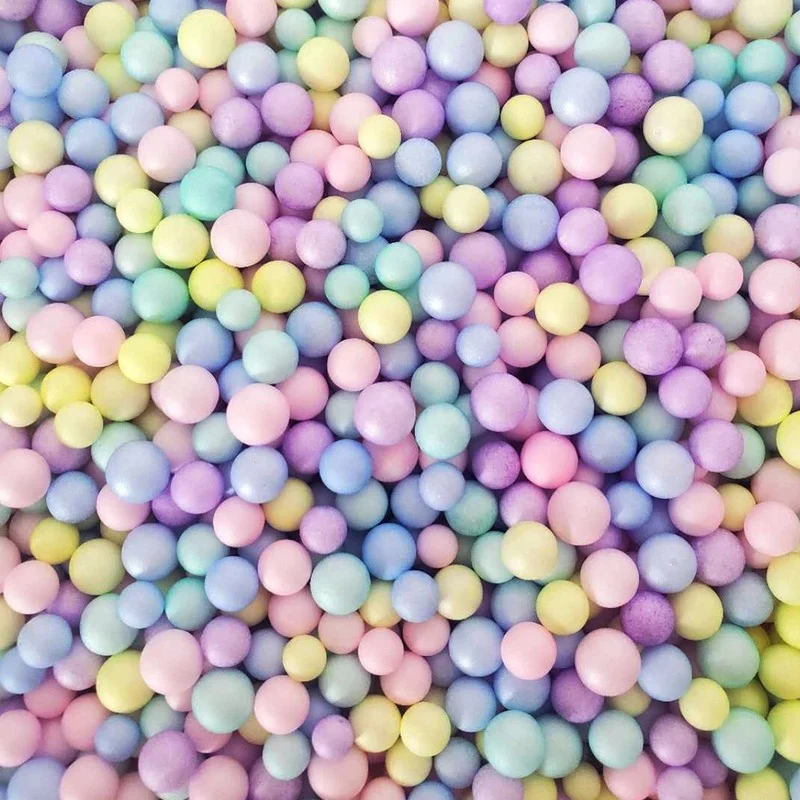

Christmas Mini Foam Colorful Plastic Balls Handmade DIY Gift Box Decoration Filling Christmas Party Decoration New Year 2022
