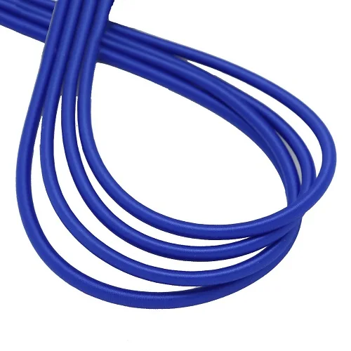 Blue 1 шт 5x45 см мягкий искусственный шелк ювелирный шнурок полые резиновые шнуры для изготовления ювелирных изделий, мульти-цветная Веревка Строка одежда материалы для рукоделия - Цвет: Blue