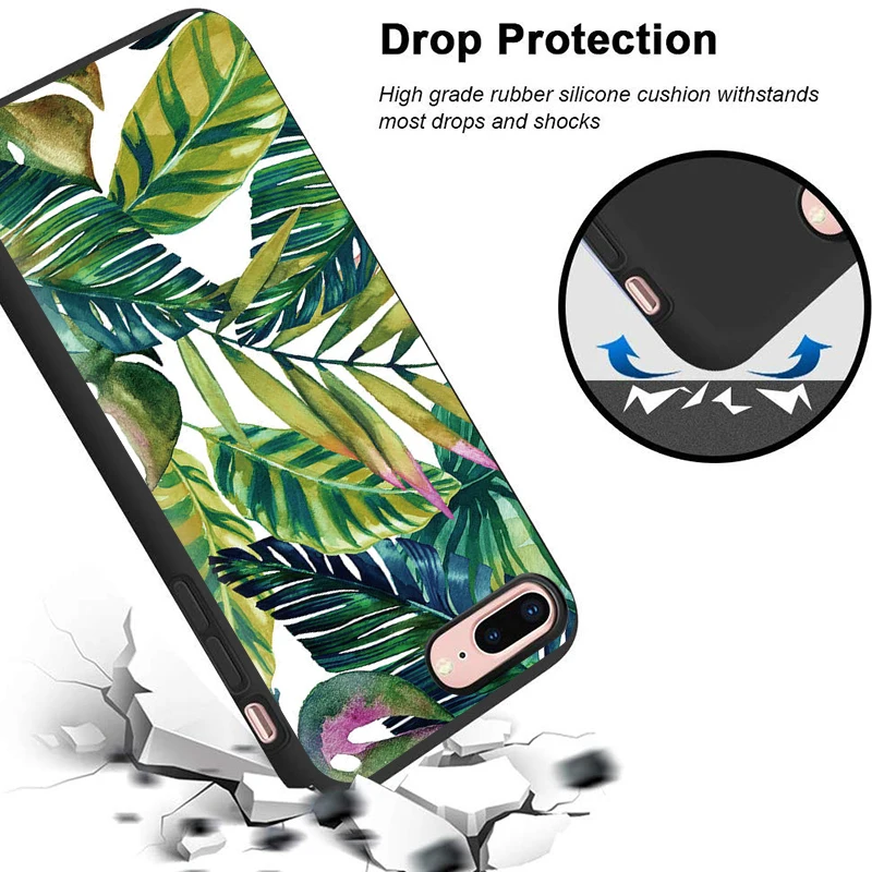 For Huawei Y6 Y7 Y5 Y9 Prime 2019 2018 2017 fashion Case Y 6 5 7 9 on huawi p9lite smart cover funda leaves green | Мобильные