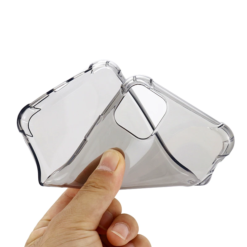 

Luxury Original Shockproof Phone Case For iPhone 12 Pro Max Lens Protection Soft TPU Translucent Shell For iPhone XS Max Cover