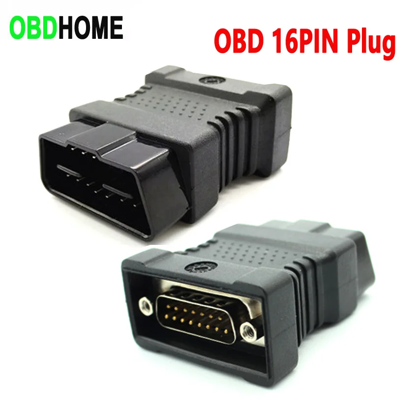 DB15 контактный адаптер OBD2 для FCAR OBDII 16-контактный разъем фотографий F3-A F3-W F3-D DB 15PIN