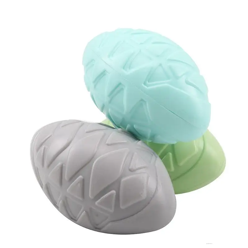 

TPR Rubber Rugby Dog Toys Teeth Grinding Interactive Pet Toys Puppy Biting Chewing Oval Toys