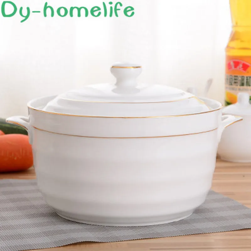 Скандинавские пномпеньские нитки Круглые двойные уши керамическая чаша с