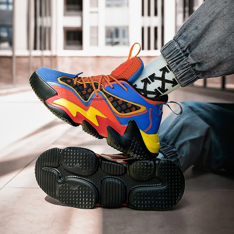 

New Spring Autumn Men Tennis Shoes Comfortable Light Soft Sports Shoes Outdoor Jogging Sneakers Lace Up Men Athletic Shoes