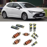 car accessories car led interior light kit for toyota corolla e210 2018 2021 error free white 6000k super bright