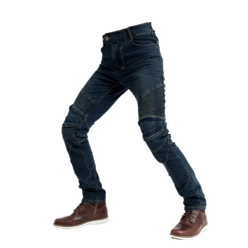 Мотоцикл Джинсы анти Осень Спорт на открытом воздухе джинсы для езды мотоцикле