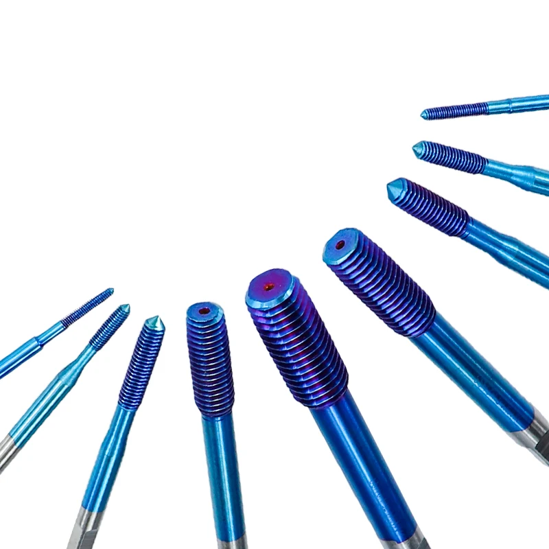Hampton M2-M12 Nano Blue покрытием резьбы крана из быстрорежущей стали с Fluteless формируя