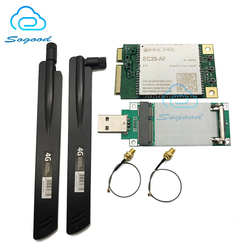 EC25 AF EC25AFFA 512 SGAS мини Pcie B2/B4/B5/B12/B13/B14/B66/B71 4G FDD LTE/TDD LTE CAT4 модуль для Северо