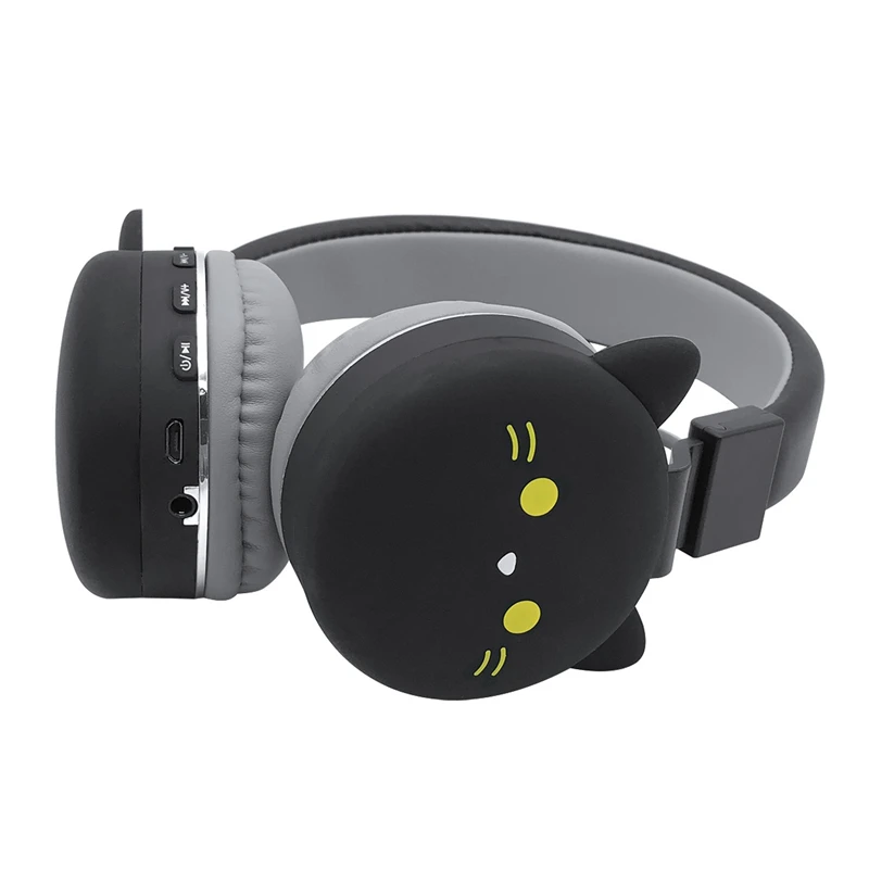 Беспроводные наушники KINGSTAR с кошачьими ушками Bluetooth складная стереогарнитура