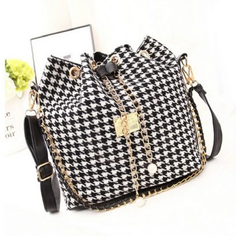 Национальная повседневная женская сумка с жемчужной подвеской Сумка цепочкой