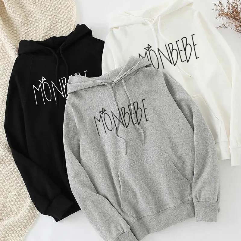 

Korean Clothing Monsta X Monbebe Hoodies Women Long Sleeve Tracksuit Pullover Printed Kpop Oversized Hoodie Sweat Streetwear