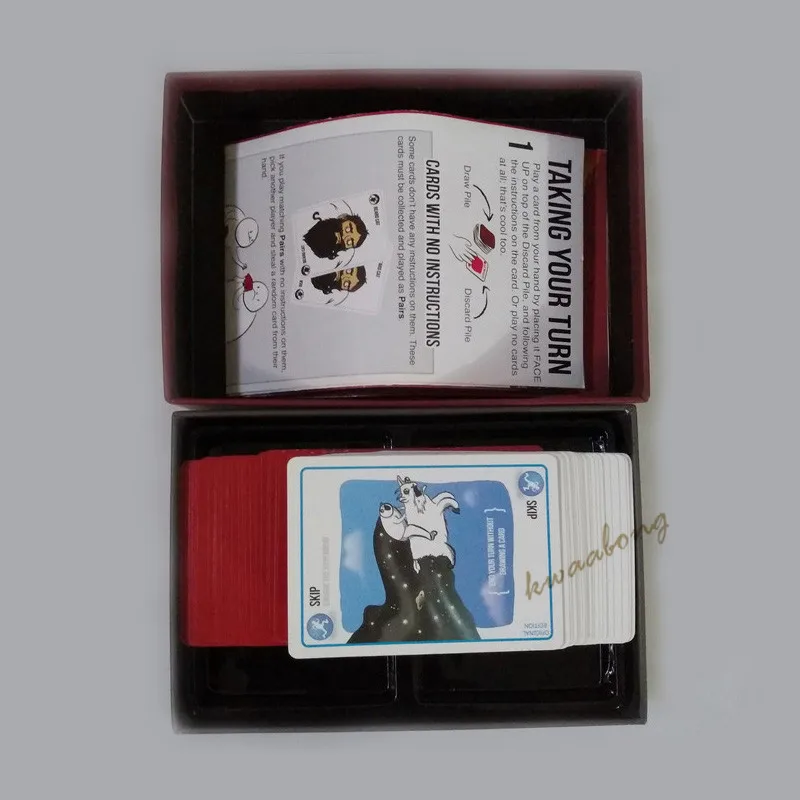 Настольные игры explode Cards игры для котенка красный Кот Черный кот оригинальное издание NSFW Edition семейные вечерние игры