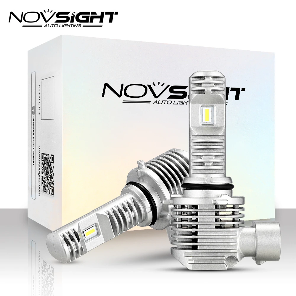 NOVSIGHT 1:1 дизайн H7 H4 светодиодный лампы для автомобильных фар 12 в 6000 К H11 H8 H9 9005 9006 HB3