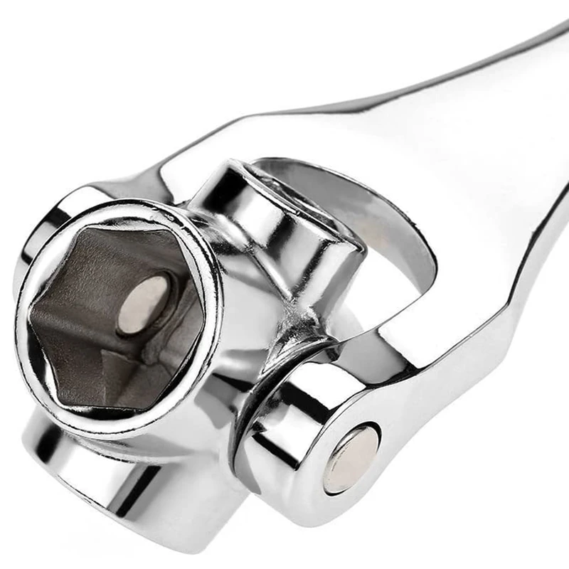 

8-In-1 Multi-Function Socket Wrench Universal Wrench Universal Rotating Multi-Head Wrench 8-21mm