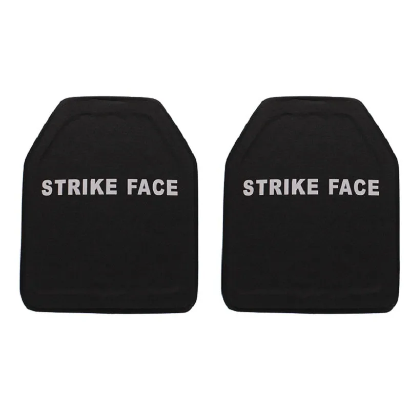 

2pcs/Lot 10" x 12" Ballistic Armor Plate Bullet-proof Panels Alumina & PE NIJ III Stand Alone AI2O3 Level 3 Body Armor