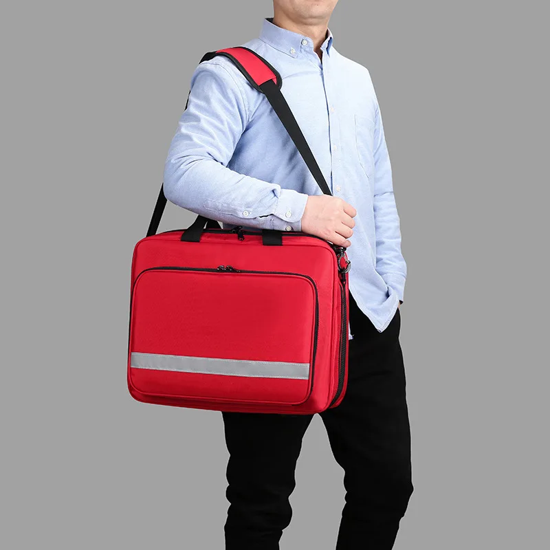

First Aid Kit Outdoor Travel Portable Car Escape Household Epidemic Prevention Emergency Student Health Package Support shoulder