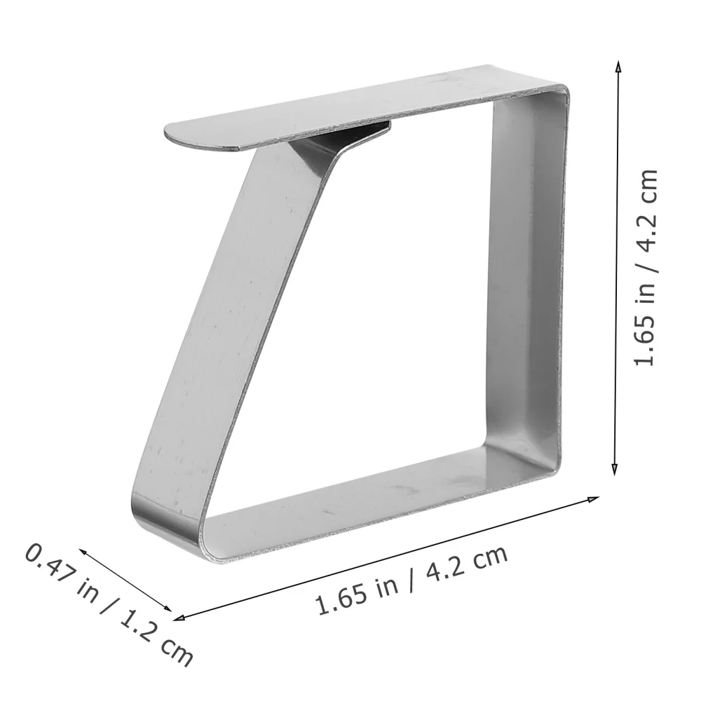 

20 Pcs Non-slip Tablecloth Clips Table Cover Clamps Elastic Clips Home Supplies