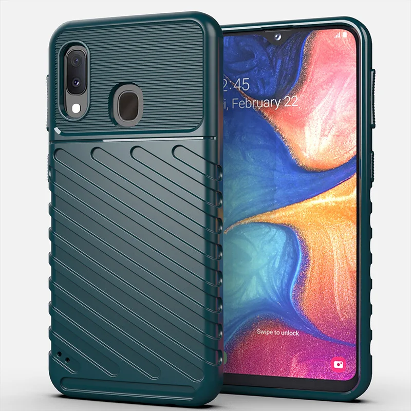 Защитный силиконовый чехол для Samsung Galaxy A20E A20 A10 | Мобильные телефоны и аксессуары