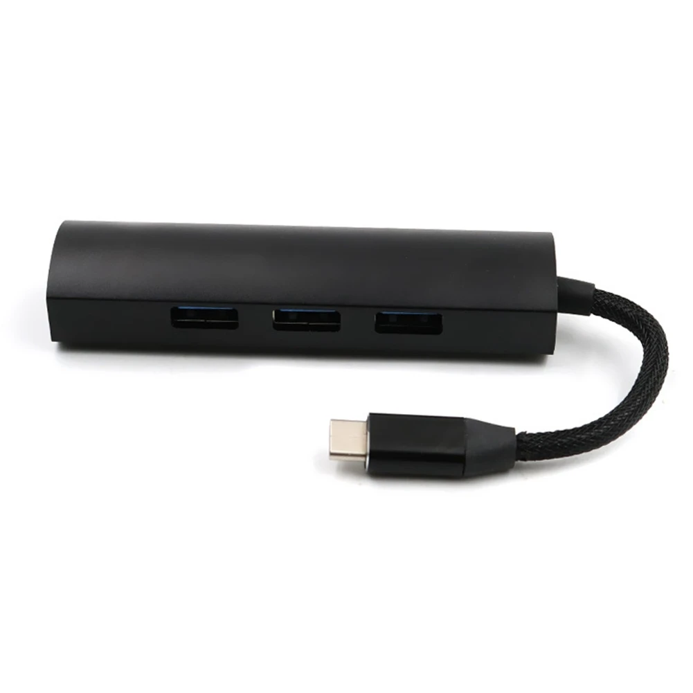 Type-c до 4USB3. 0 ноутбук жесткие диски Прочный USB концентратор Мода из алюминиевого