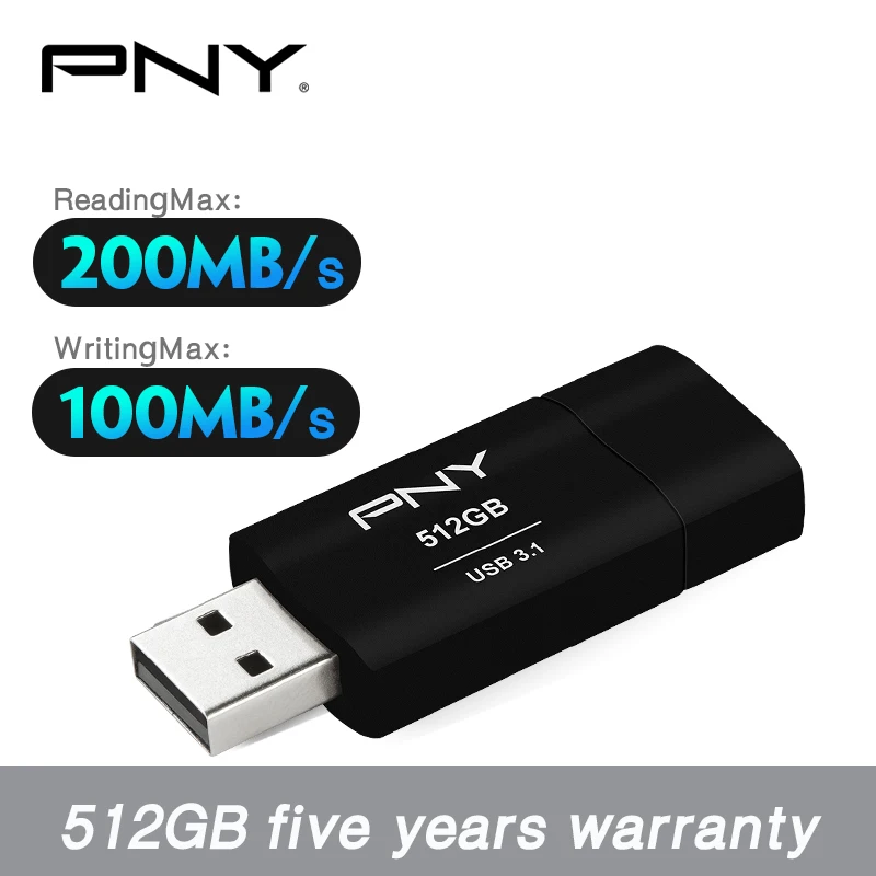 

Флэш-накопитель PNY USB3.1, флэш-накопитель, флэш-накопитель usb 512 ГБ, флэш-накопитель для чтения 70 флэш-накопителей, 128 ГБ, 256 ГБ, usb флэш-накопитель