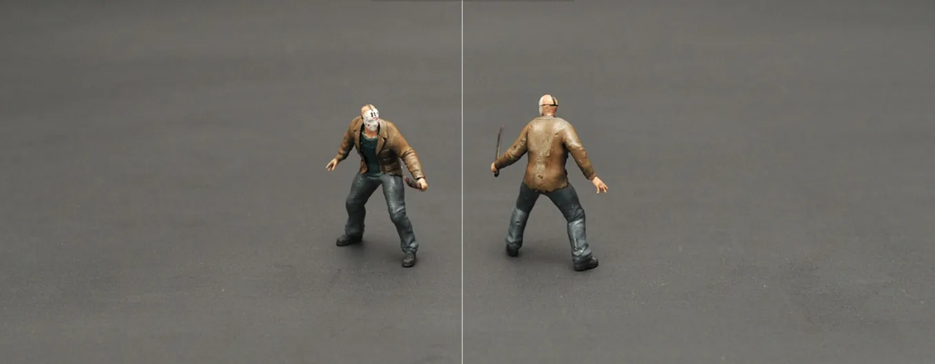 Модель из смолы в масштабе 1:64 модель убийцы пятничного Джейсона на 13-й сцене