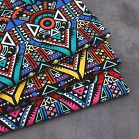 brand new african style abstract totem printed 100 cotton poplin fabric 50x145cm africa fabric patchwork cloth dress