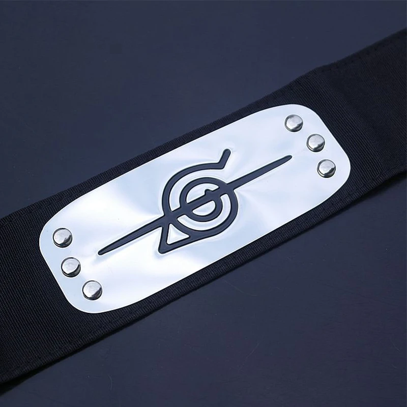 Anime Naruto Ninja Konoha Headband Cosplay Costumes Accessories Uzumaki Uchiha Itachi Metal Props Child Toys | Игрушки и хобби